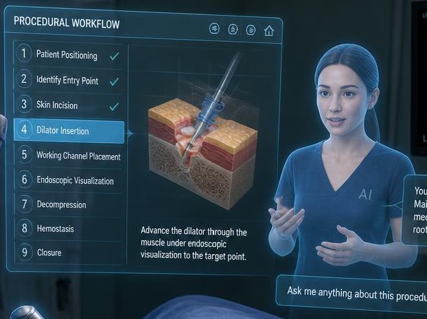 Avatar 3D com explicações visuais em tempo real